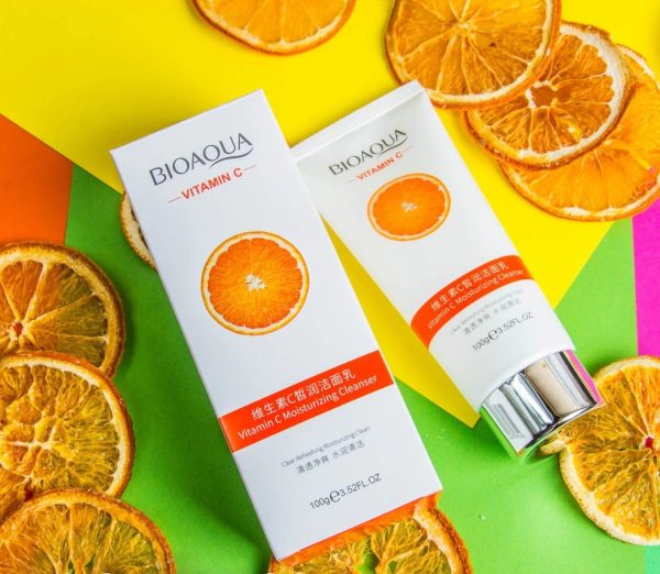 Vitamin C Cleanser Bioaqua Vitamin C Moisturizing Cleanser Deep Cleansing Rejuvenation Cleanser