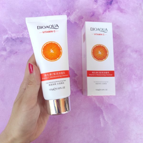Vitamin C Cleanser Bioaqua Vitamin C Moisturizing Cleanser Deep Cleansing Rejuvenation Cleanser