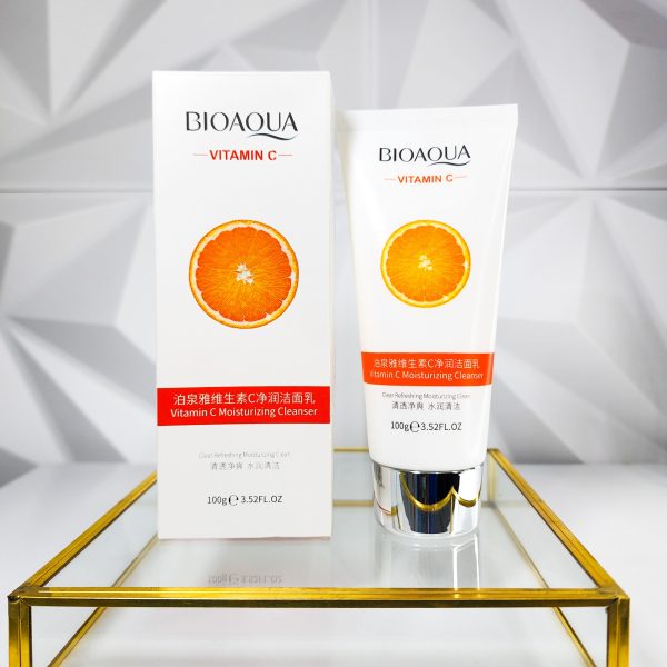 Vitamin C Cleanser Bioaqua Vitamin C Moisturizing Cleanser Deep Cleansing Rejuvenation Cleanser